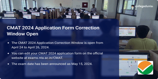 CMAT 2024 Application Form Correction Window Open, Exam Dates Announced; Check Schedule Here